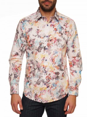 Robert Graham Splash Of Color Long Sleeve Button Down Shirt Multi | RQNIB6723